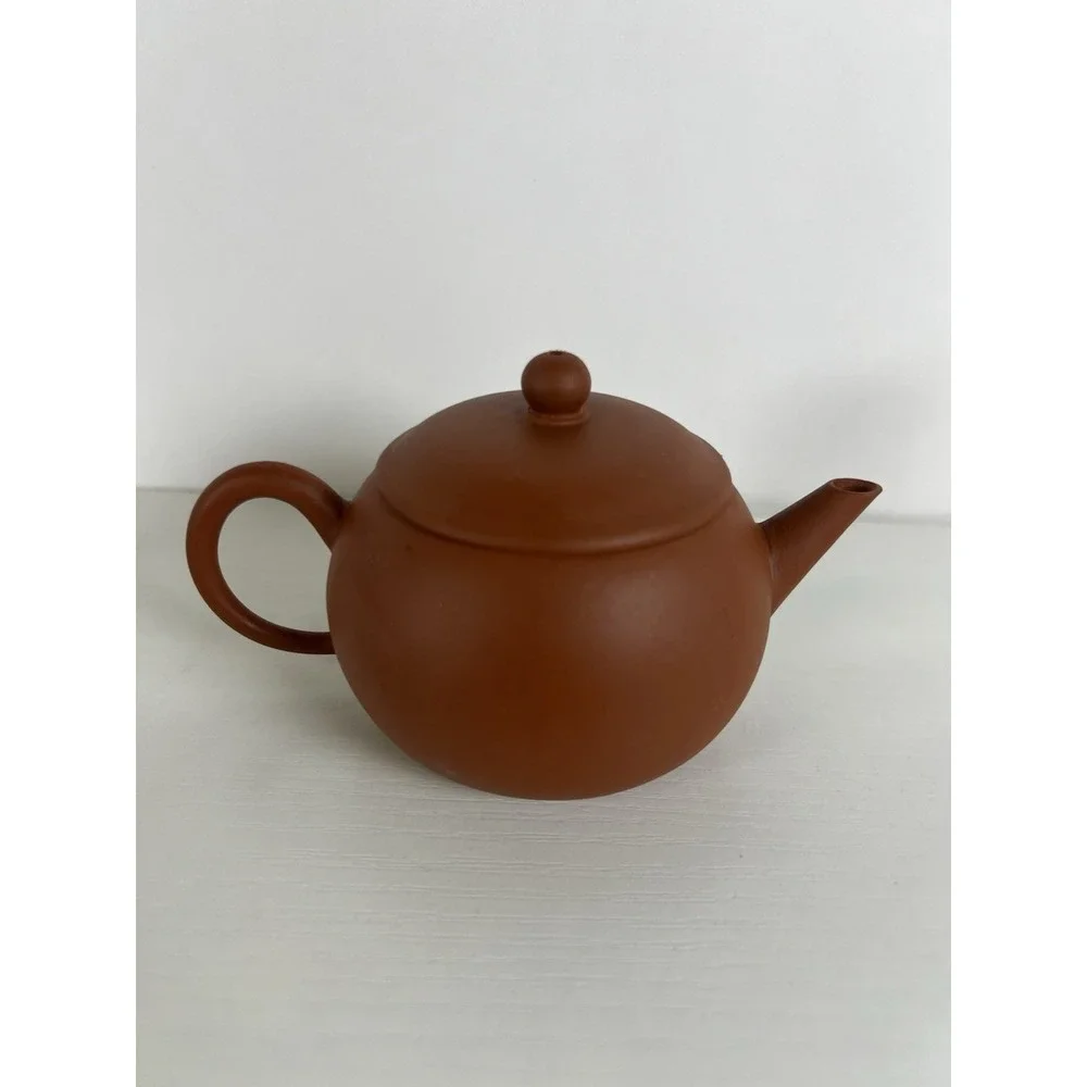 Vintage Yixing Zisha Teapot Set 8pc Gongfu w/ Cha Hai & 6‎ Teacups